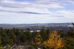 Utsikt från berg i Malå