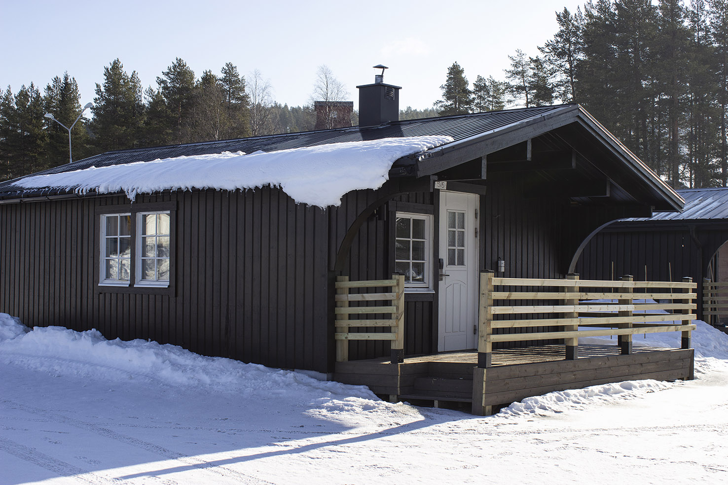 Hotellstuga Vinter